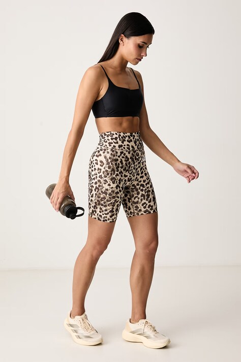 adidas Performance Σορτς αθλητικά Γυναικεία Essentials μπεζ ψηλή KH4854