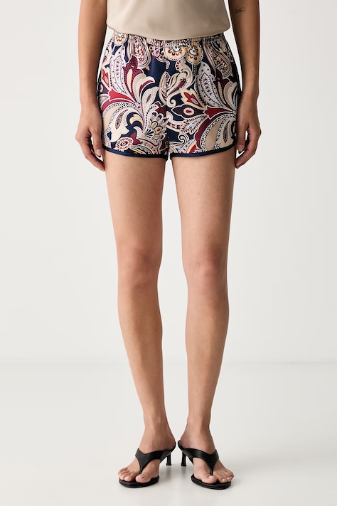 adidas Originals szorty damskie Liberty granatowe high waist KR6676