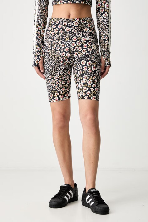 adidas szorty damskie x Farm Rio czarne high waist KR0267