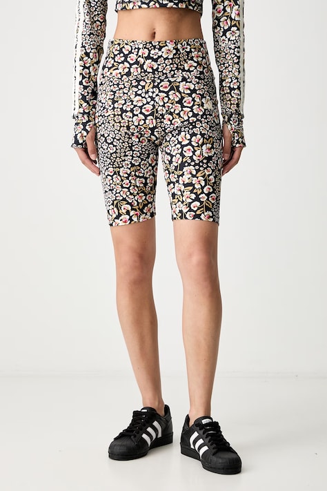 adidas szorty damskie x Farm Rio czarne high waist KR0267