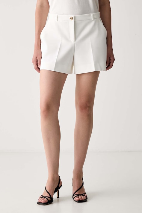 Morgan szorty damskie SHORY.F białe high waist SHORY.F