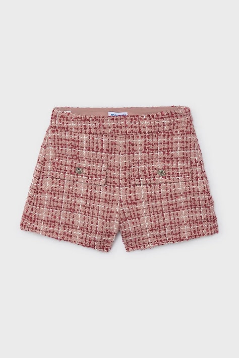 Mayoral Бермуди дитячі рожеві high waist 4230