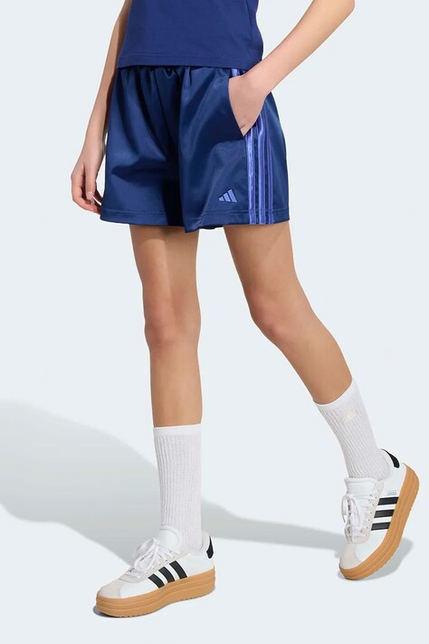 adidas szorty dziecięce granatowe regular waist KT2108