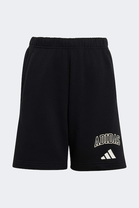 adidas Teplákové šortky detské s bavlnou čierne high waist KS5131