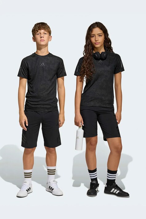 adidas szorty dziecięce czarne regular waist JZ7962