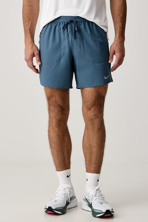 Nike Szorty sportowe Stride Dri-FIT niebieskie regular waist IF2046.438