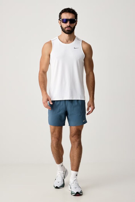 Nike Szorty sportowe Stride Dri-FIT niebieskie regular waist IF2046.438