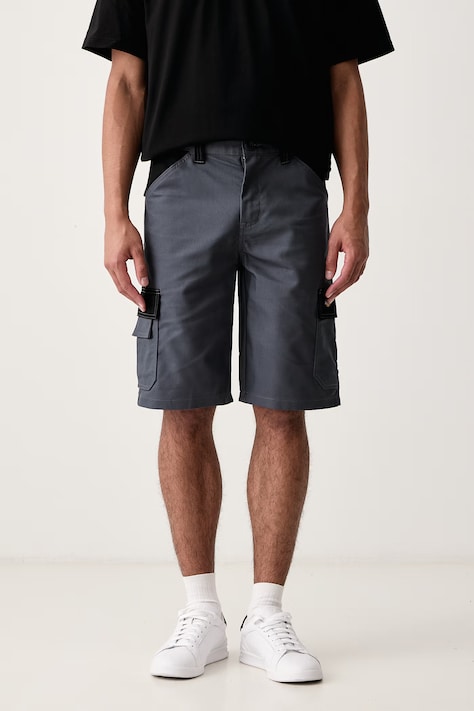 Dickies Szorty cargo męskie szare regular waist DK0A867PK161