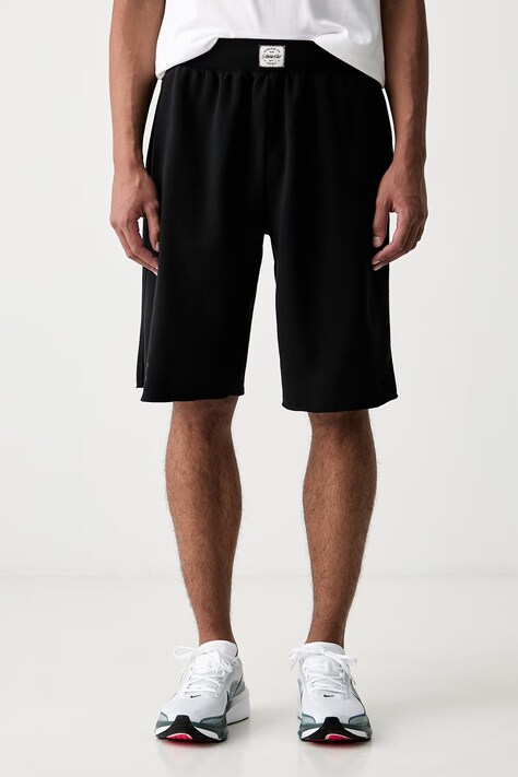Nike szorty dresowe męskie z bawełną N.A.C czarne regular waist IF2799.010