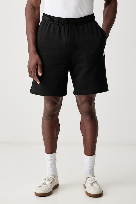 Lacoste Спортивные шорты для мужчин с хлопком чёрные regular waist GH8861