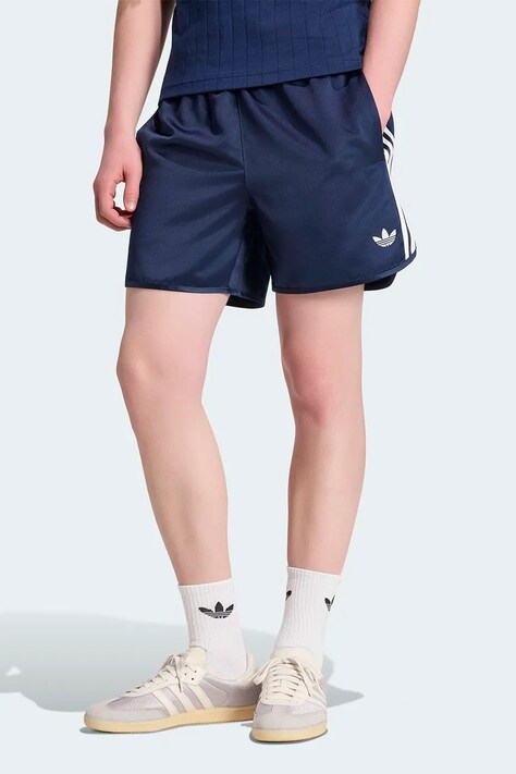 adidas Originals Szorty dresowe męskie granatowe regular waist KS7458