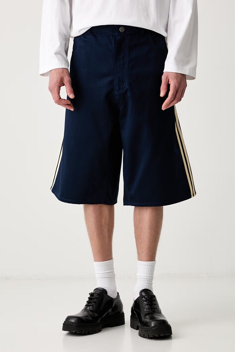 adidas Originals szorty męskie bawełniane Firebird granatowe KR7234
