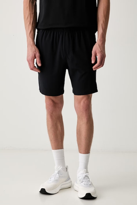 Skechers kratke hlače za muškarce PREMIER 7" SHORT crne spušteni struk SH82
