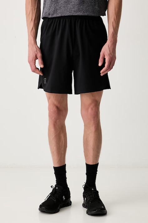 On szorty sportowe męskie czarne regular waist 1MG30260553