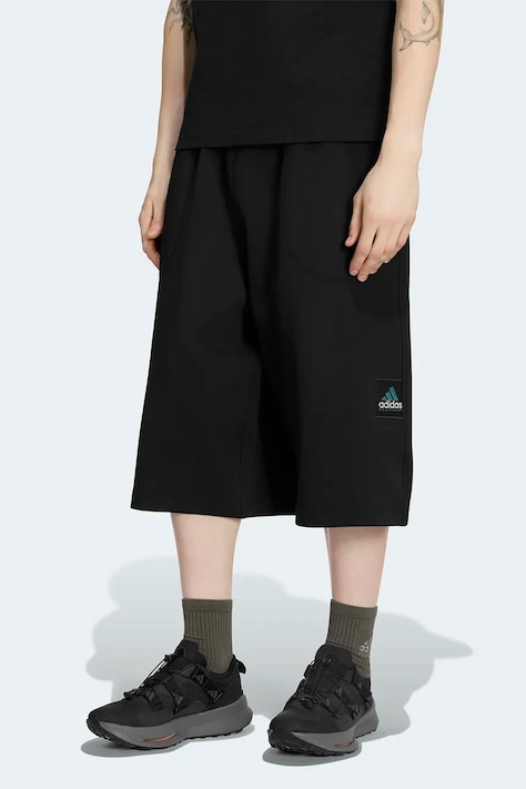 adidas Originals Spacer спортивные шорты с хлопком для мужчин чёрные regular waist KT2545