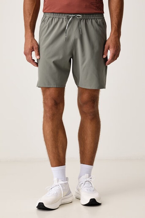 Salomon Szorty sportowe męskie zielone regular waist LC2947000