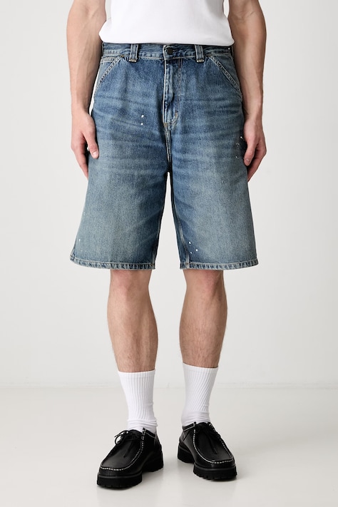 Carhartt WIP OG Single Knee szorty jeansowe męskie niebieskie regular waist I037020