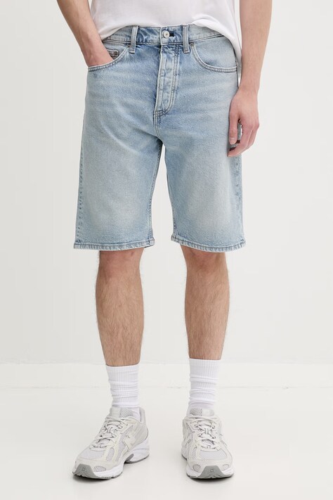 Tommy Jeans σορτς Ανδρικά μπλε κανονική DM0DM23379