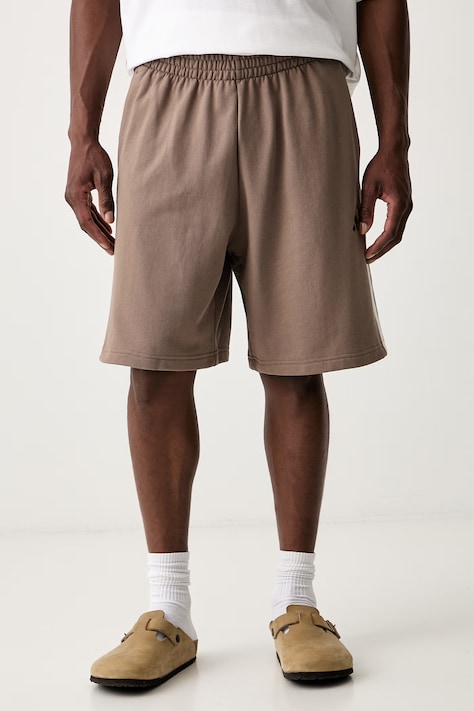 adidas szorty dresowe męskie bawełniane brązowe regular waist KW2382