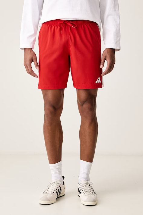 adidas Szorty kąpielowe męskie Three Stripes czerwone KG1679