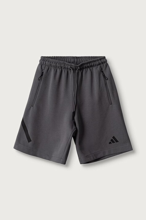 adidas Спортивные шорты для мужчин с хлопком Z.N.E. серые regular waist KX7696