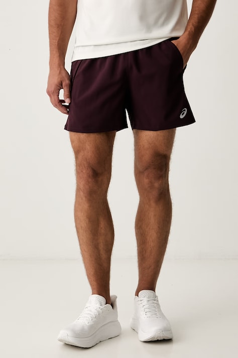 Asics sportos férfi ROAD 5IN SHORT burgundia normál derék 2011D247.600