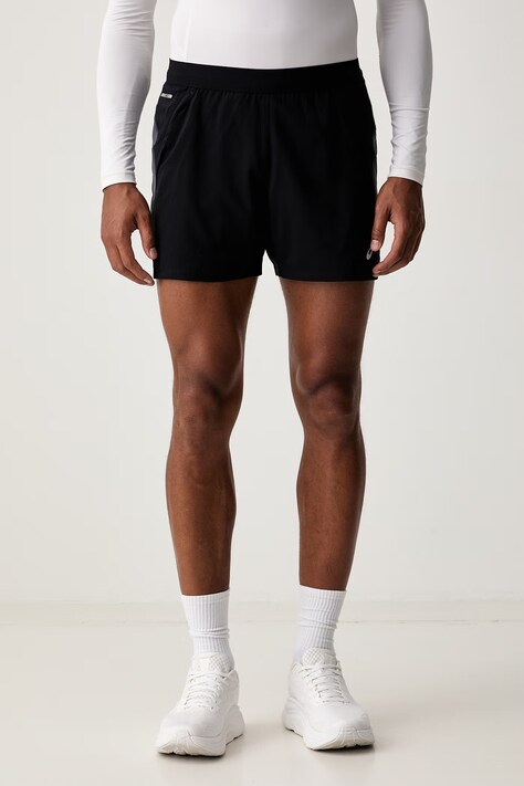 Asics szorty sportowe męskie ROAD 5IN SHORT czarne regular waist 2011D247.001
