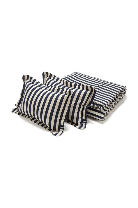 La Millou Komplet pościeli dziecięcy STRIPES NAVY granatowy 155146
