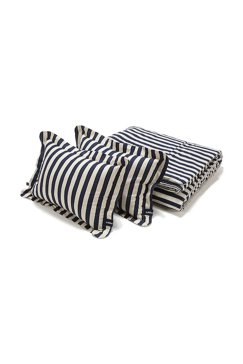 La Millou Komplet pościeli dziecięcy STRIPES NAVY granatowy 155146