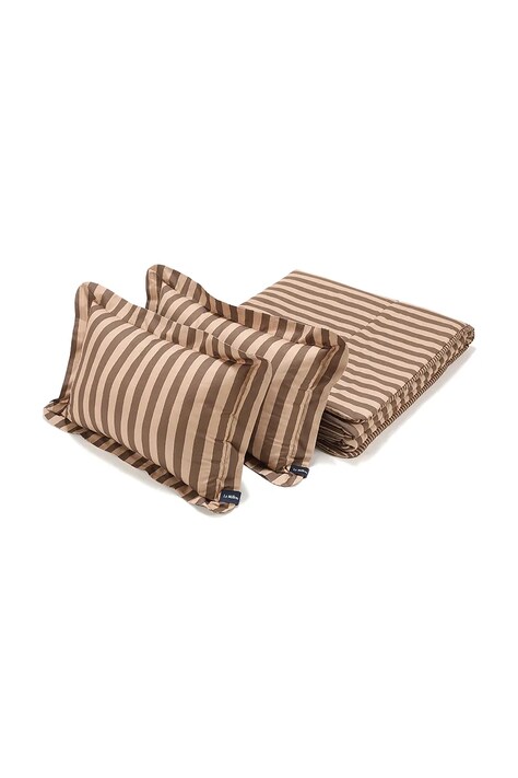 La Millou Komplet pościeli dziecięcy STRIPES BROWN brązowy 155128