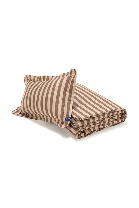 La Millou Komplet pościeli dziecięcy STRIPES BROWN brązowy 155127