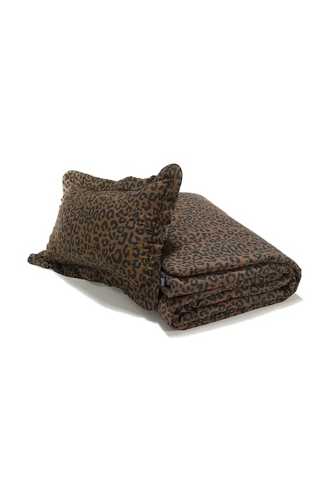 La Millou Komplet pościeli dziecięcy LEOPARD CHOCO brązowy 152005