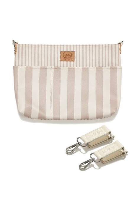 La Millou Organizer do wózka STRIPES BEIGE beżowy 155238