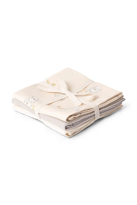 That's mine Βρεφική βαμβακερή Bora muslin cloth 3-pack μπεζ 002243