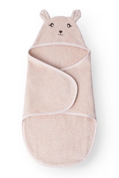 That's mine Bawełniany Moly towel swaddle beżowy 174777