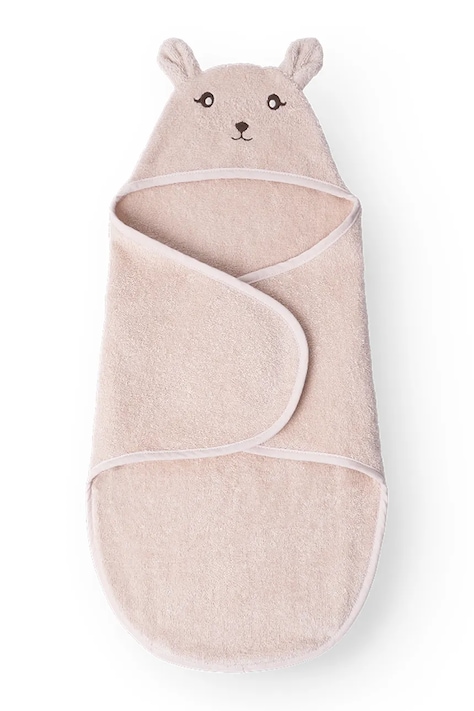 That's mine Bawełniany Moly towel swaddle beżowy 174777