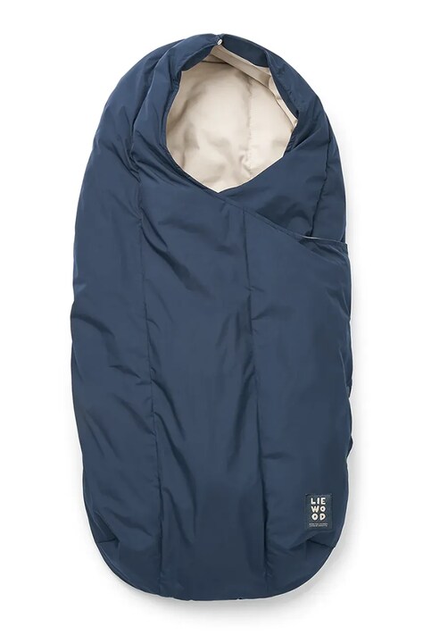 Liewood Sacco a pelo per neonati Orion Sleeping Bag blu navy LW21201