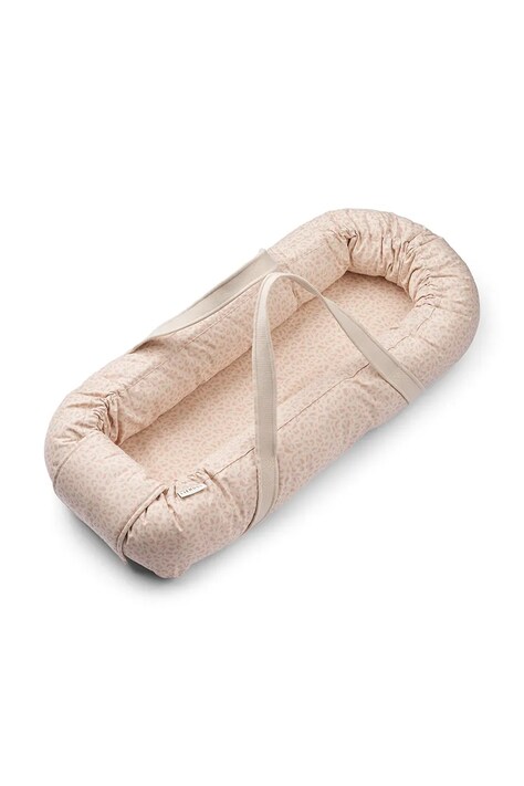 Liewood Marsupio porta bebè per neonati in cotone Gro Printed Babylift beige LW14693