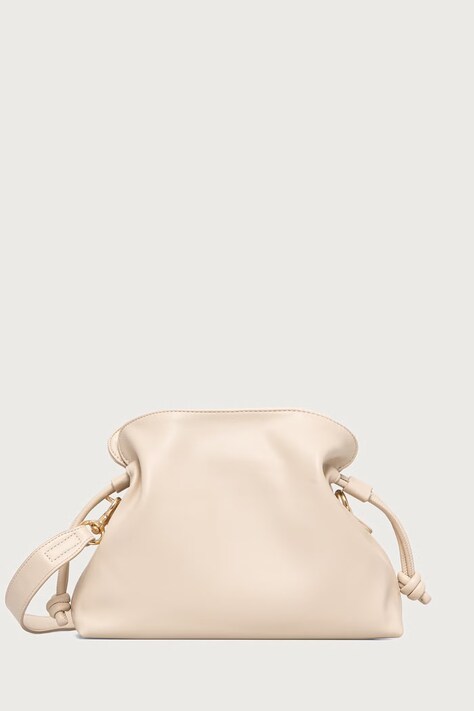 United Colors of Benetton Torebka crossbody damska z imitacji skóry beżowa 6IAWVY03P