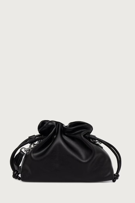 United Colors of Benetton Crossbody torbica ženska iz umetnega usnja črna 6IAWVY03P