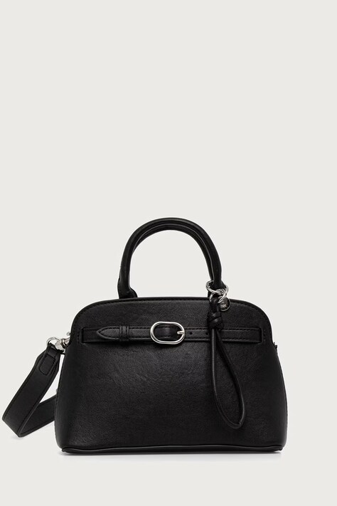 United Colors of Benetton Crossbody kabelka dámska z imitácie kože čierna 6PPNVY03R