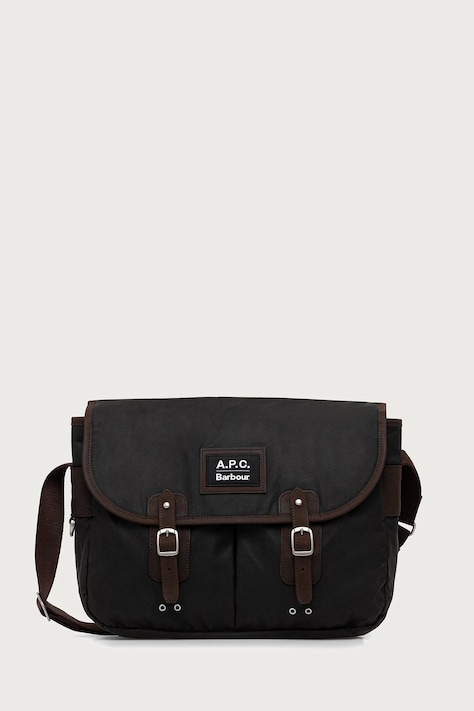 Barbour X A.P.C taška dámska bavlnená zelená UBA0797SG91