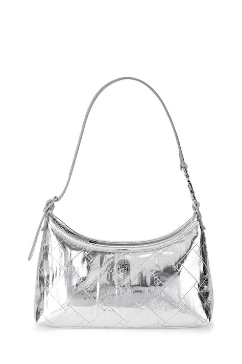 Kurt Geiger London Torebka damska skórzana Kurt Sling srebrna 5586663019