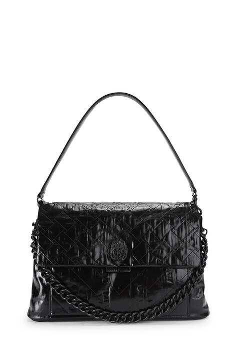 Kurt Geiger London Torebka shopper damska skórzana CELIA czarna 6059900019