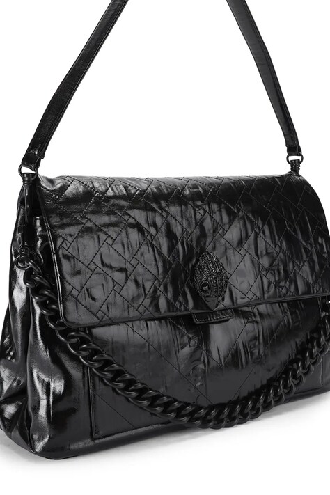 Kurt Geiger London Torebka shopper damska skórzana CELIA czarna 6059900019