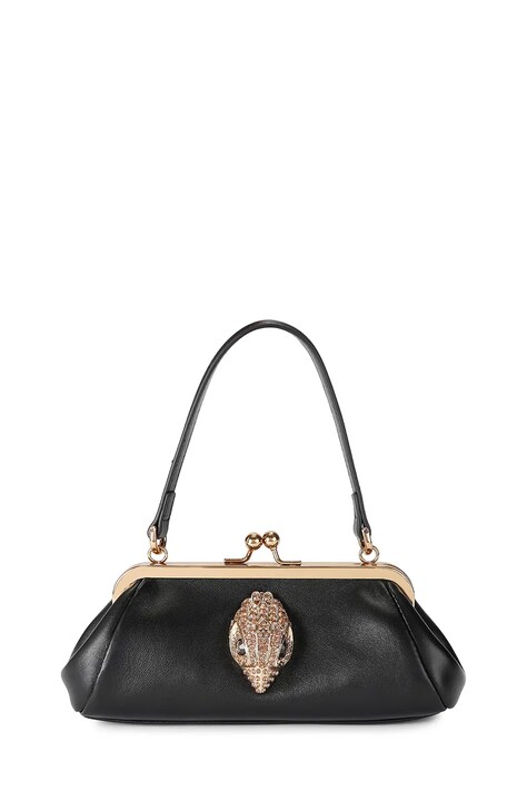 Kurt Geiger London Torebka crossbody damska skórzana KENSINGTON czarna 6059700109