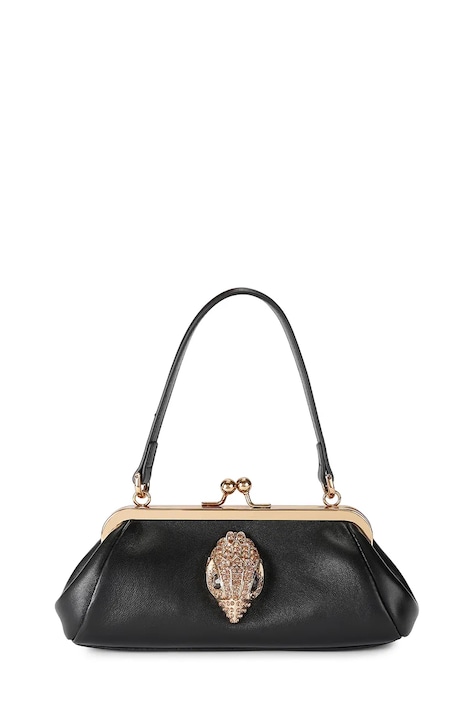 Kurt Geiger London Torebka crossbody damska skórzana KENSINGTON czarna 6059700109