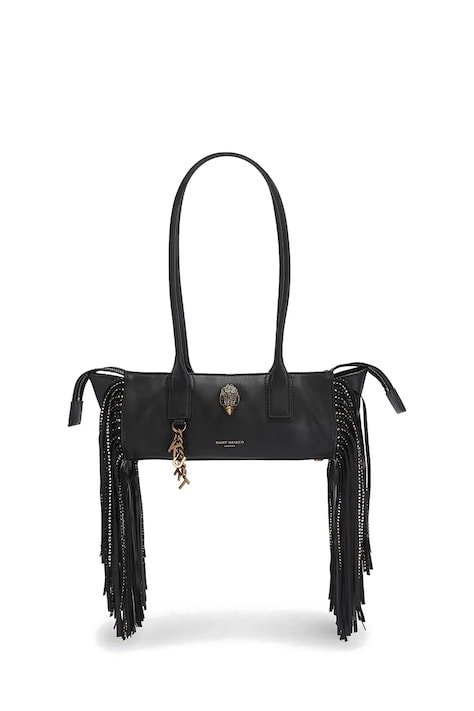 Kurt Geiger London Torebka bagietka damska skórzana Sloane czarna 6056300109