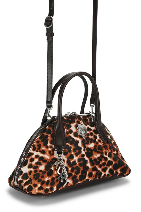 Kurt Geiger London Torebka crossbody damska skórzana Sloane beżowa 6056246189