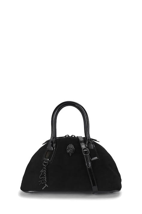 Kurt Geiger London Torebka damska zamszowa Sloane czarna 6056200219